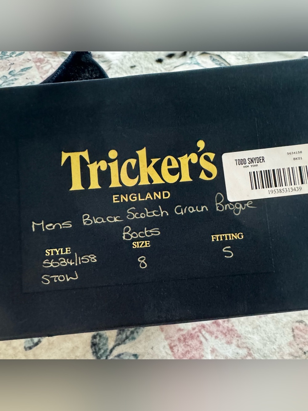 Todd Snyder x Trickers boots - Picture 7 of 7